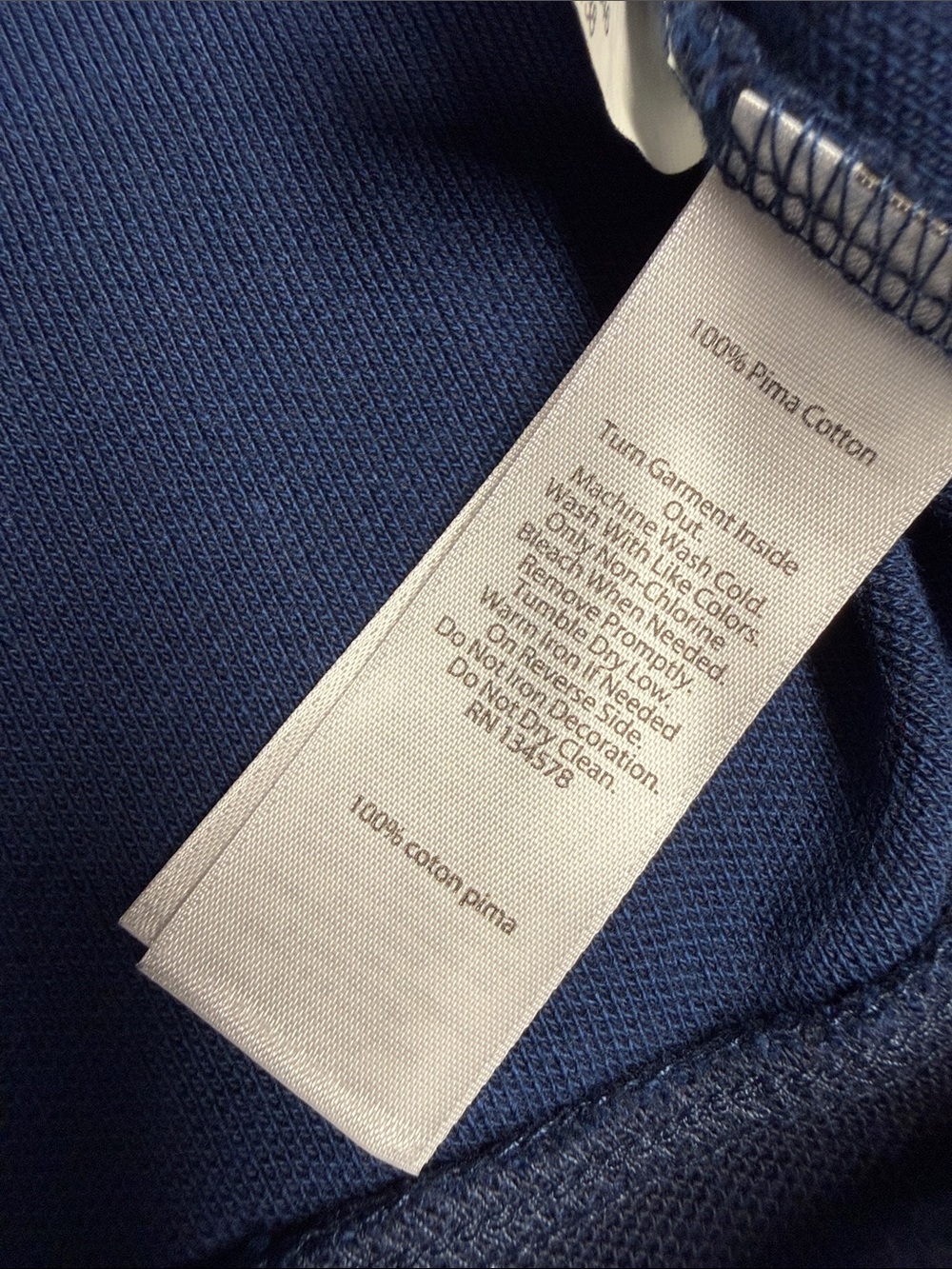 Vineyard Vines Boys Heather Blue Quarter-Zip Pullover - Picture 8 of 9